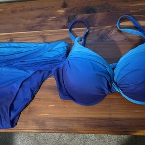 Bleu Rod Beattie Blue Ombre Bikini Set